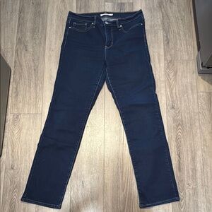 Levi's Blue Straight Leg Jeans Classic Denim